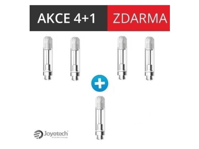 joyetech eroll mac cartridge stribrna 4+1 zdarma