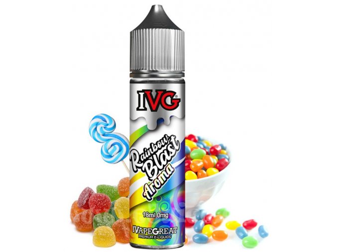 prichut ivg menthol rainbow blast aroma shake and vape 18ml