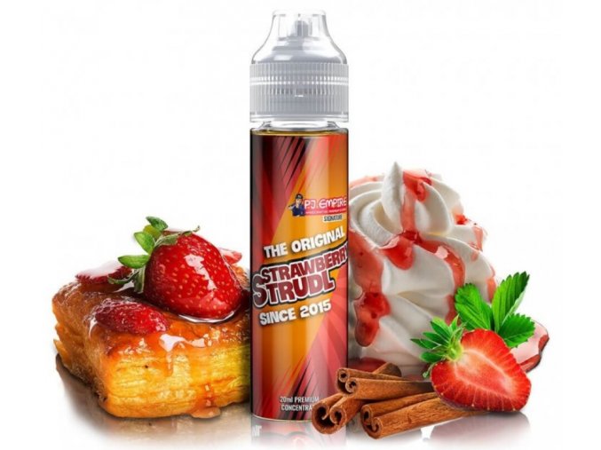 prichut pj empire strawberry strudl shake and vape 20ml baleni