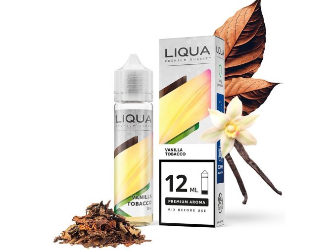 prichut liqua mix go vanilla tobacco 12ml shake and vape