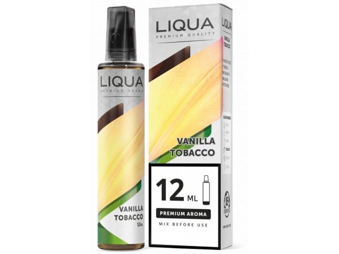 prichut liqua mixgo 12ml vanilla tobacco shake and vape