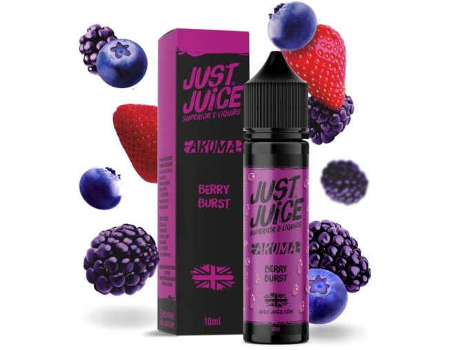 prichut just juice berry burst 10ml shake and vape