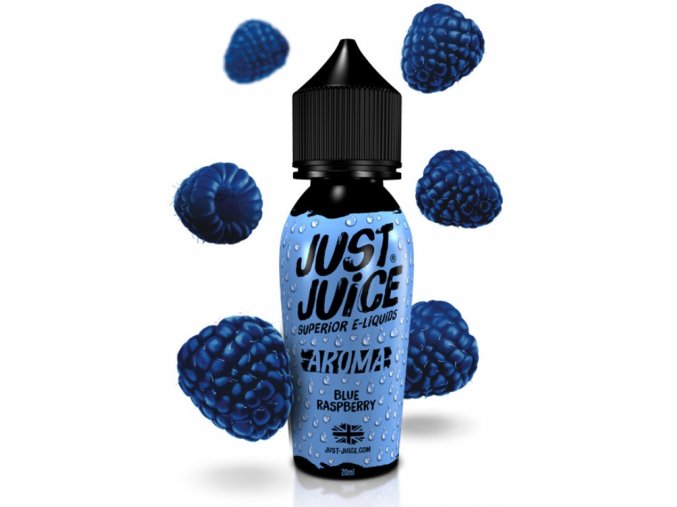 prichut just juice shake and vape blue raspberry 20ml