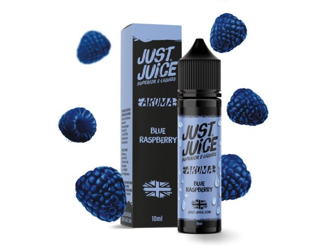 prichut just juice blue raspberry 10ml shake and vape