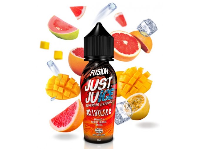 prichut just juice fusion mango blood orange on ice 20ml