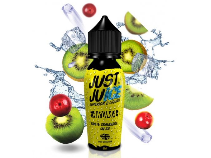 prichut just juice shake and vape kiwi and cranberry on ice 20ml