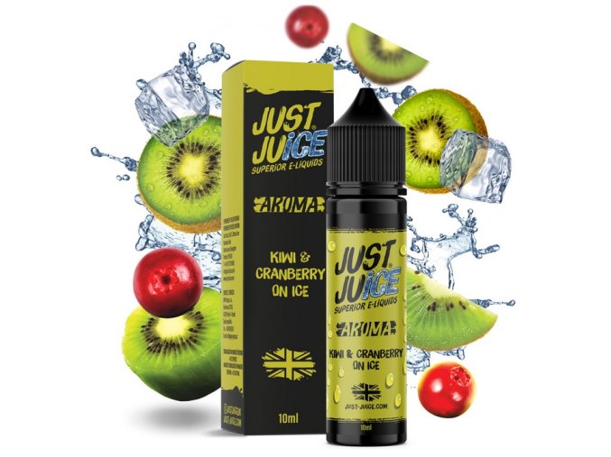 prichut just juice kiwi cranberry on ice 10ml shake and vape