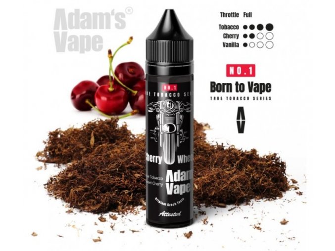 prichut adams vape shake and vape cherry wheels tresnovy tabak 12ml