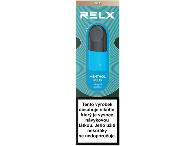 relx pod pro 2 cartridge menthol plus 18mg 2pack