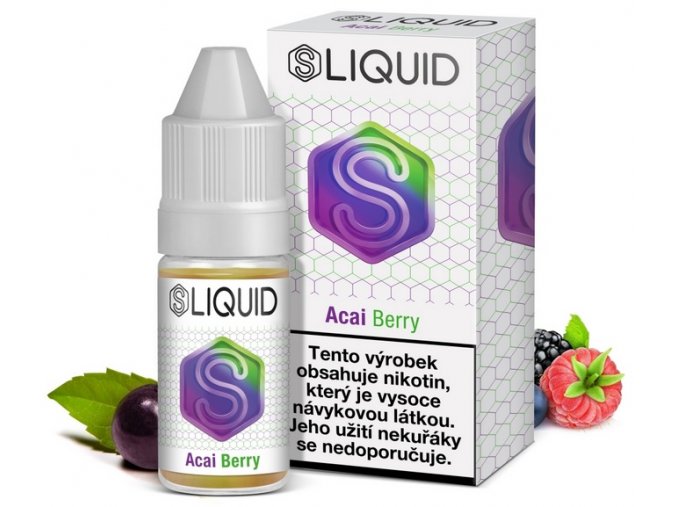 sliquid acai a brusinka acai berry 10ml 10mg 20mg