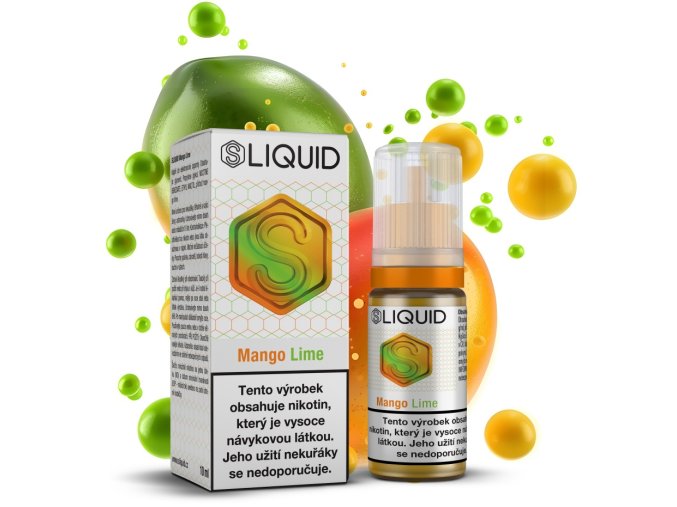 e liquid sliquid salt mango lime 10ml 10mg 20mg
