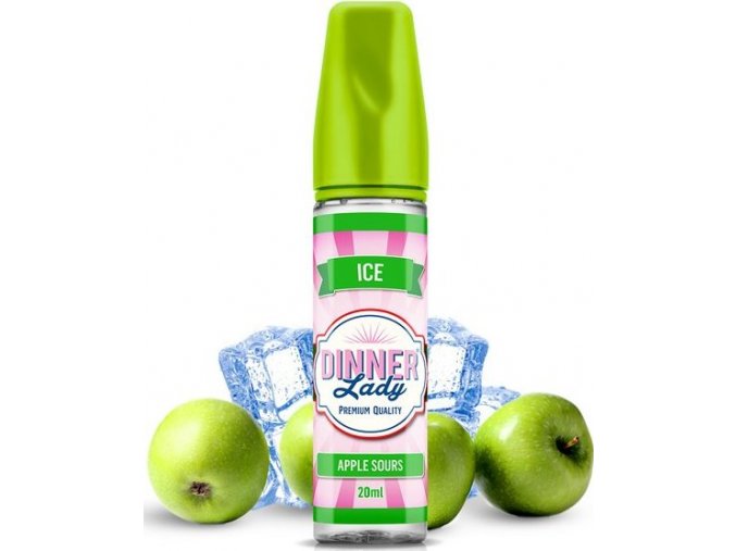 prichut dinner lady ice 20ml apple sours ice