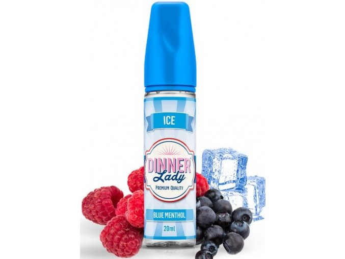 prichut dinner lady ice 20ml blue menthol