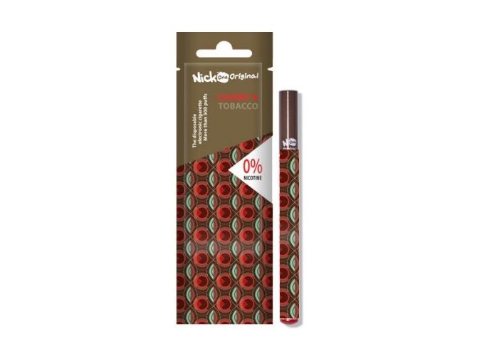 nick one original elektronicka cigareta cherry and tobacco 0mg