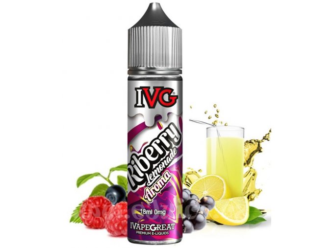 prichut ivg shake and vape riberry lemonade 18ml
