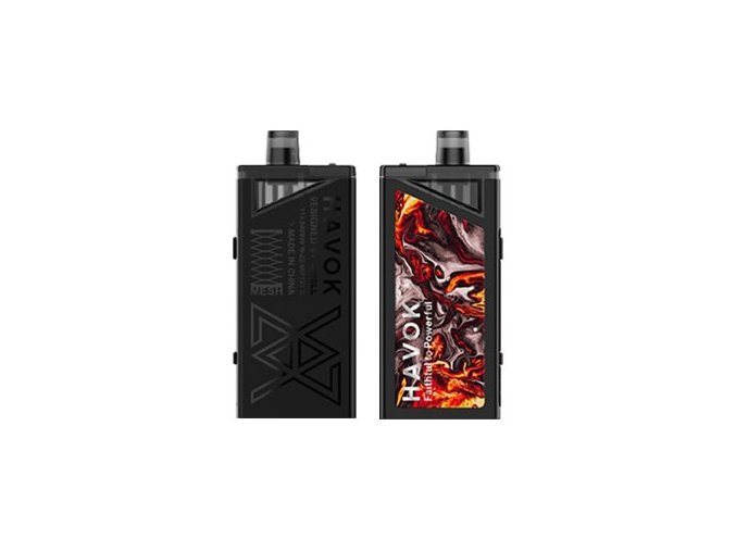 uwell havok v1 pod 65w grip full kit 1800mah black cerna