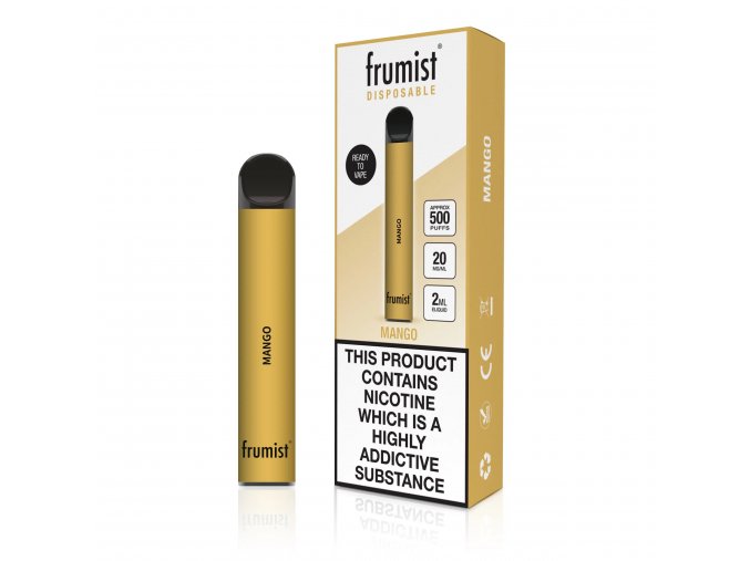 jednorazova e cigareta frumist disposable mango 20mg