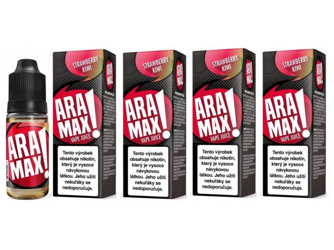 e liquid aramax 4 strawberry kiwi 4x10ml