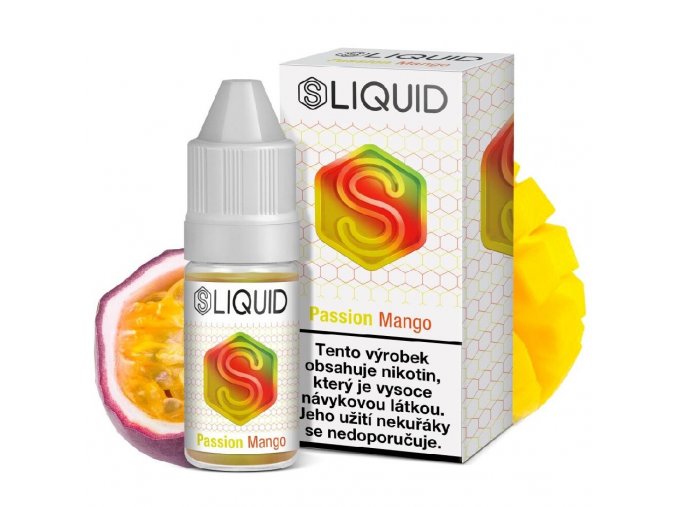 e liquid sliquid salt passion mango 10ml salt maracuja mango