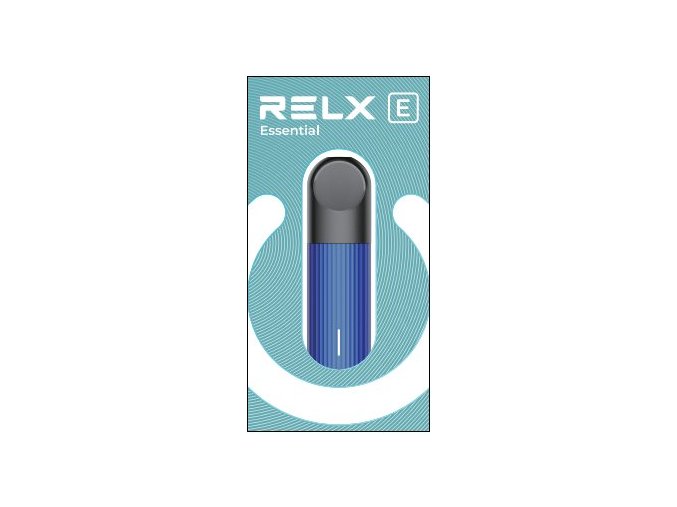 relx essential elektronicka cigareta 350mah blue modra
