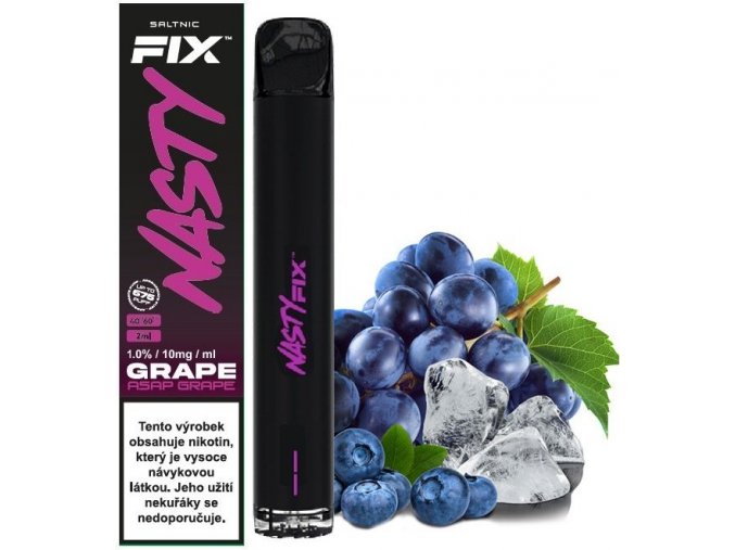 nasty juice air fix elektronicka cigareta asap grape 10mg 20mg