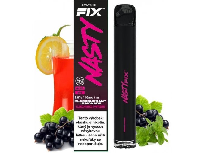 nasty juice air fix elektronicka cigareta wicked haze 10mg