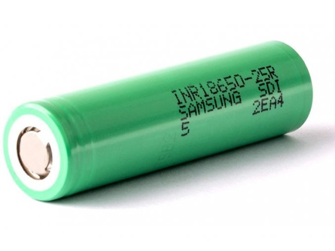 baterie samsung 18650 25r 2500mah 20a