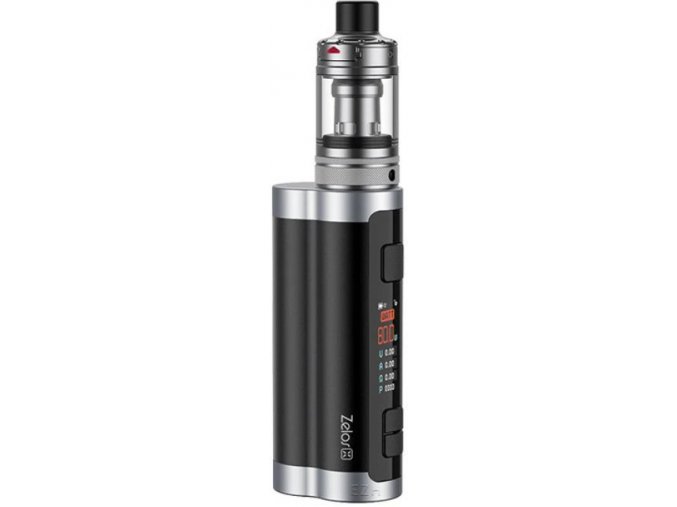 aspire zelos x 80w grip full kit black cerny