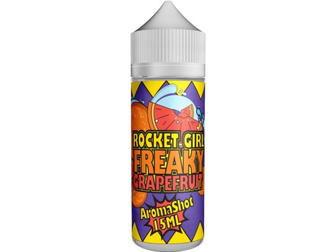 prichut rocket girl shake and vape 15ml freaky grapefruit