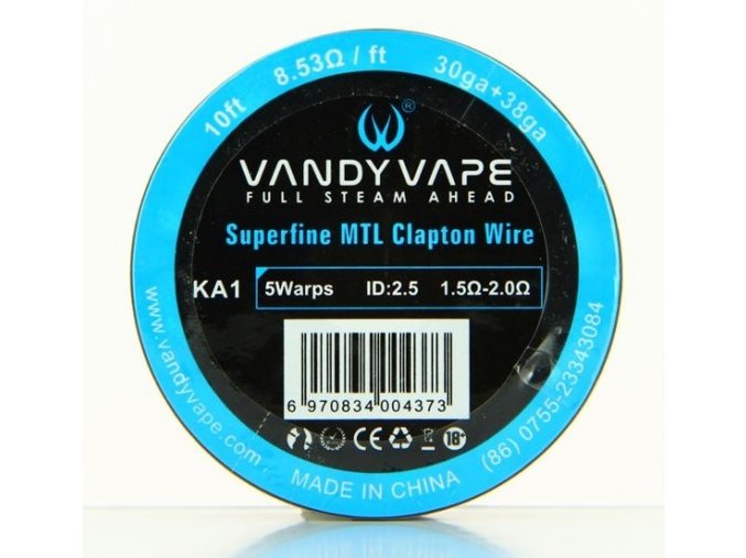 vandy vape superfine mtl clapton ka1 30ga+38ga