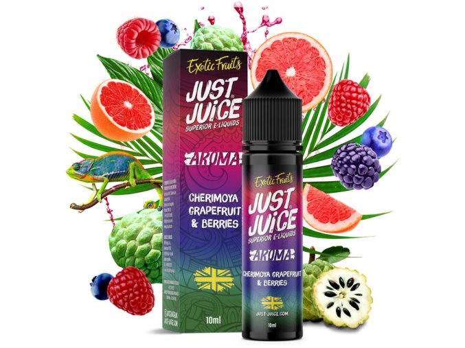 prichut just juice cherimoya grapefruit berries 10ml shake and vape