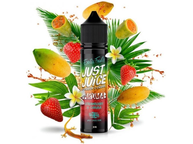 prichut just juice s&v strawberry curuba 20ml