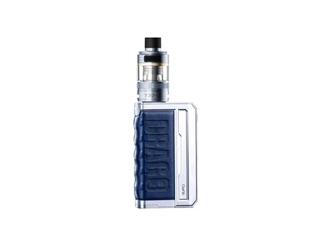 voopoo drag 3 tpp x 177w grip 55ml full kit silver dream blue