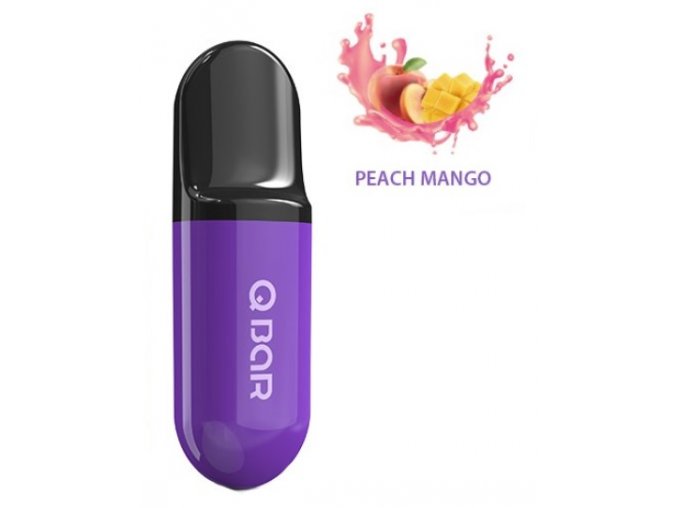 joyetech vaal q bar jednorazova e cigareta mint 17mg peach mango mango broskev