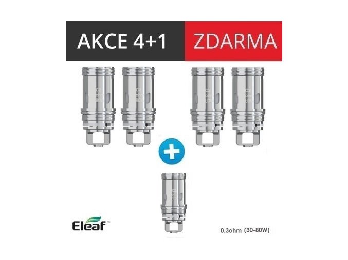 ismoka eleaf ec2 zhavici hlava 0,3ohm 4+1 zdarma