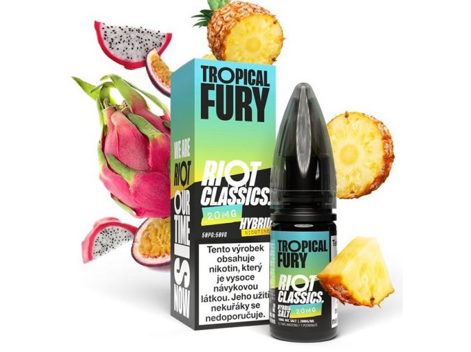 e liquid riot salt hybrid tropical fury 10ml 5mg 10mg 20mg