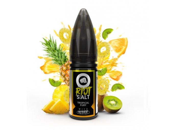 hybridni e liquid riot salt tropical fury 10mg 20mg 10ml