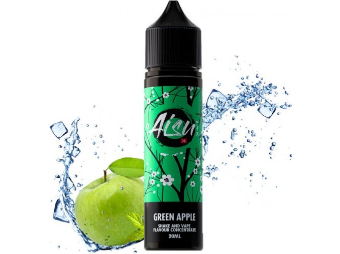 prichut zap juice shake and vape aisu green apple 20ml