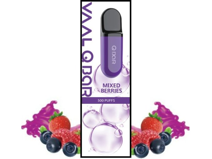 vaal q bar by joyetech elektronicka cigareta 0mg mixed berries bez nikotinu