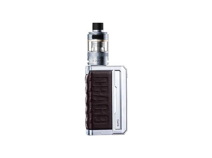 voopoo drag 3 tpp x 177w grip 55ml full kit silver coffee brown