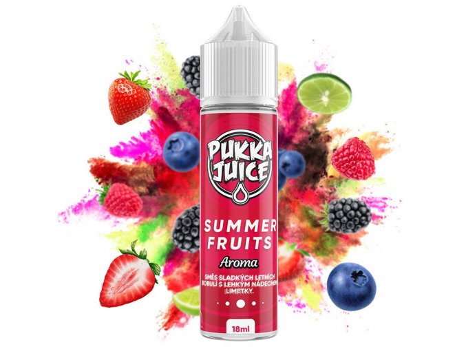 prichut pukka juice shake and vape 18ml summer fruits