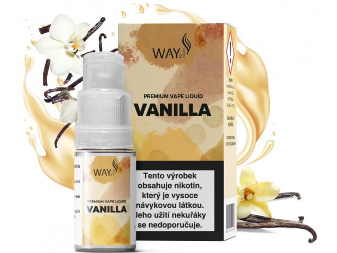e liquid way to vape vanilla 10ml