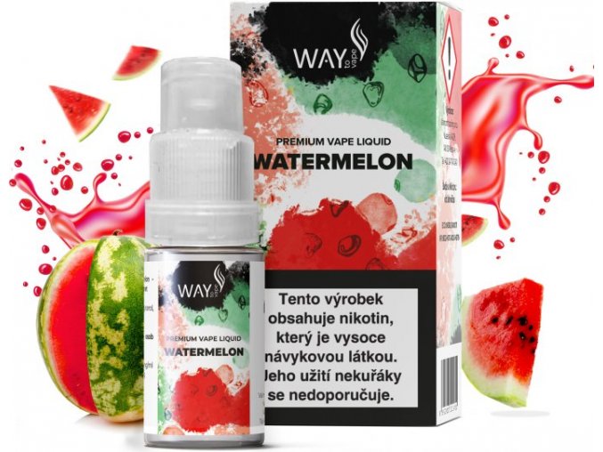 e liquid way to vape watermelon 10ml
