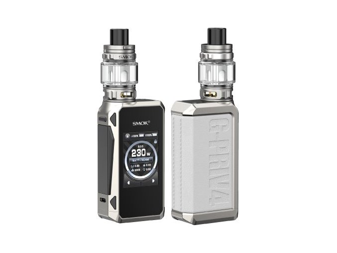 smoktech g priv 4 230w grip full kit beige white bila