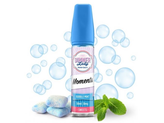 prichut dinner lady moments shake and vape 20ml bubble mint