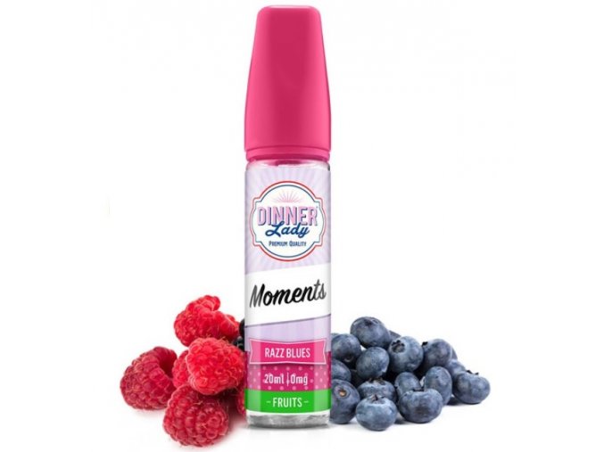 prichut dinner lady moments shake and vape 20ml razz blues