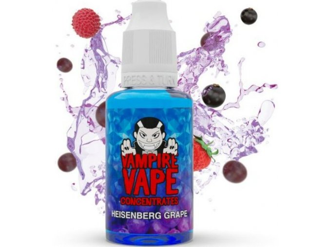 prichut vampire vape 30ml heisenberg grape