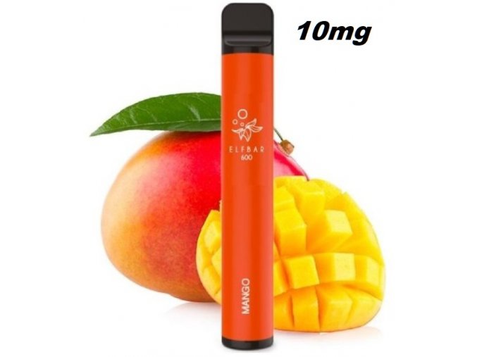 jednorazova e cigareta elf bar 600 mango 10mg