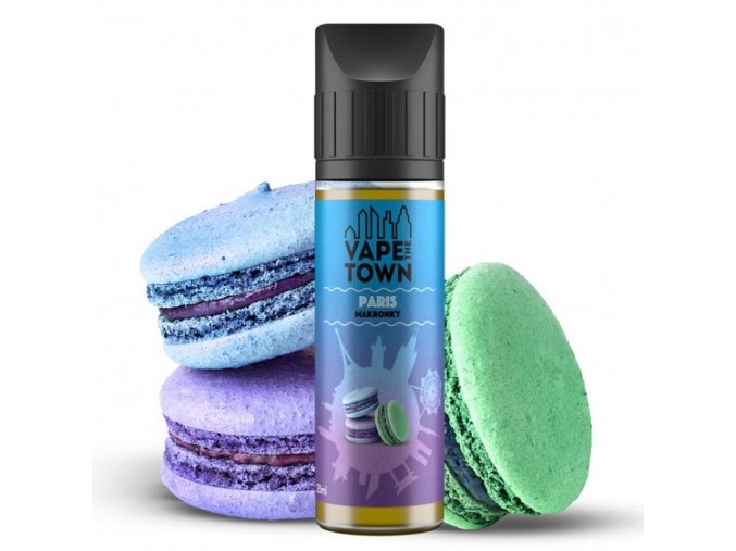 prichut vapetown shake and vape 20ml paris macaroon