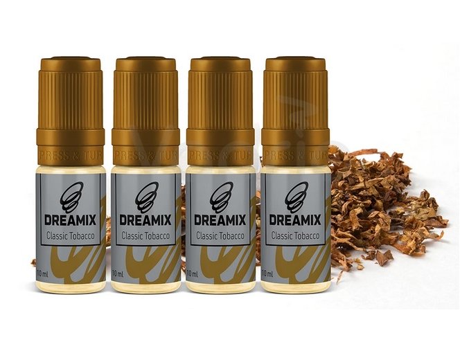 e liquidy dreamix 4x10ml classic tobacco